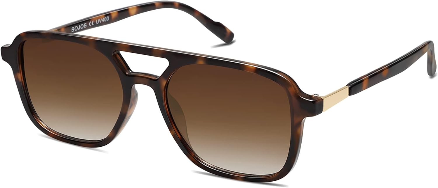 Chic Retro Aviator Sunglasses