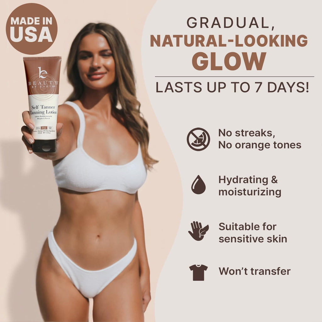 Glow Naturally with Self Tanner