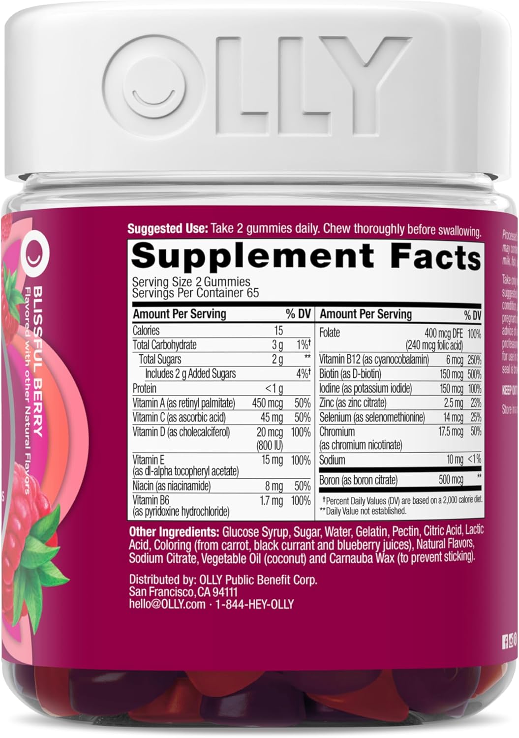 OLLY Women's Health Gummies