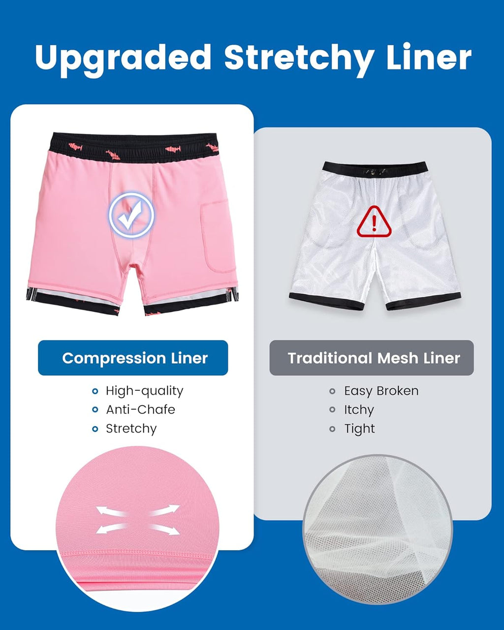 Stylish Men's Swim Shorts
