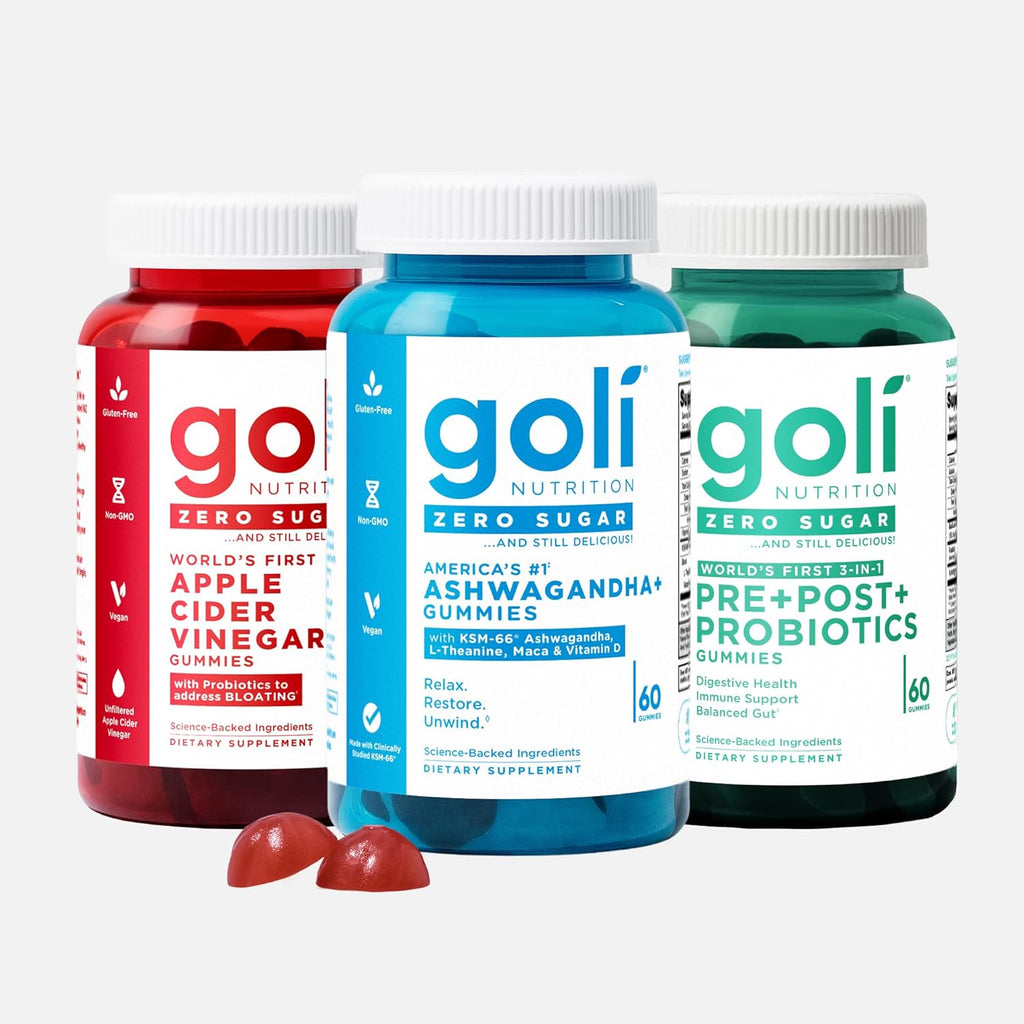 Goli Wellness Gummies Trio