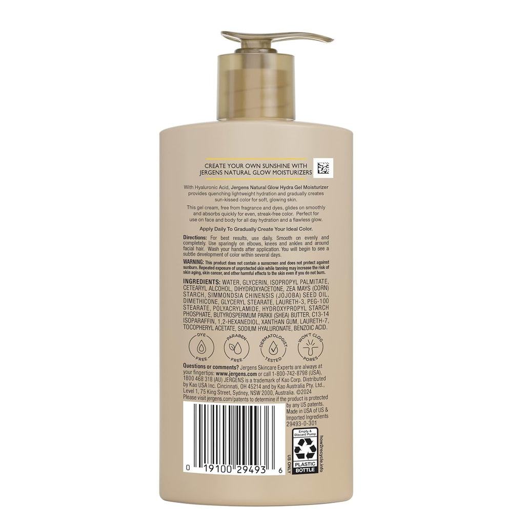 Jergens Glow Hydra Gel Tan