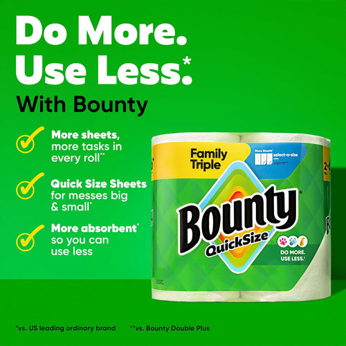 Bounty Quick-Size Towels